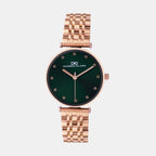 Darren Clark Round Green Analog watch