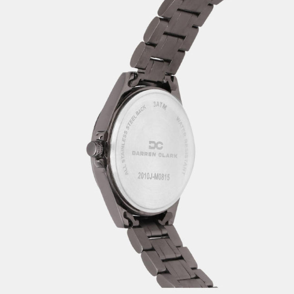 Women Quartz Grey Dial Multi-Function Metal Watch 2010J-M0815