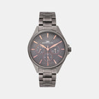 Women Quartz Grey Dial Multi-Function Metal Watch 2010J-M0815
