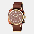 Briston Unisex Quartz Brown Dial Analog Nato Watch 20140.PYAT.37.NTCH-1