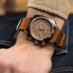 Briston Unisex Quartz Brown Dial Analog Nato Watch 20140.PYAT.37.NTCH-2