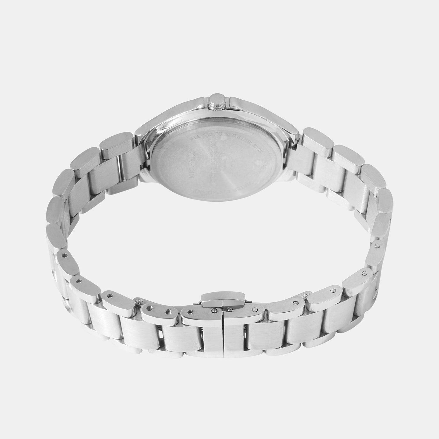 Women Quartz Green Dial Analog Metal Watch 2014A-M0114