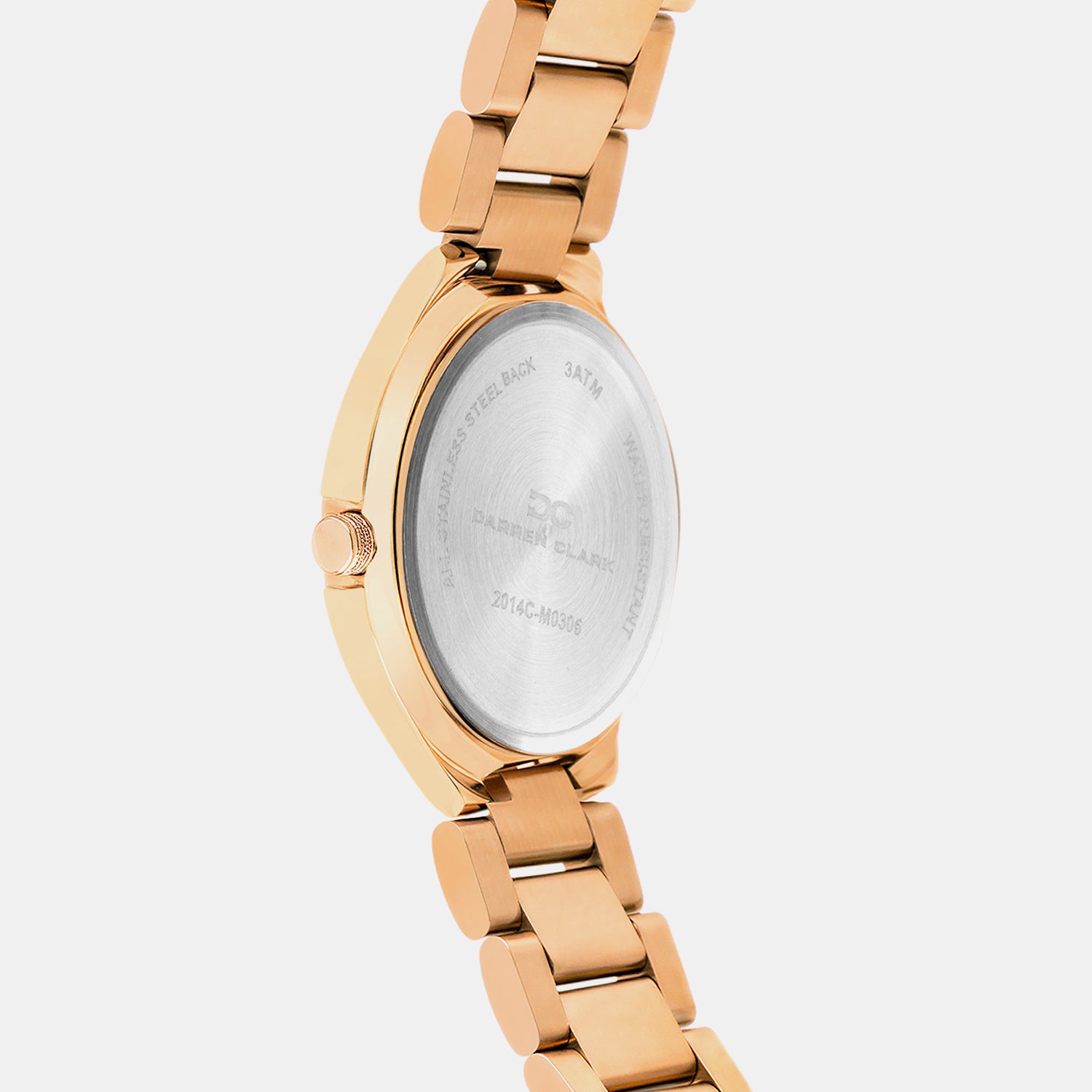 Women Quartz Brown Dial Analog Metal Watch 2014C-M0306