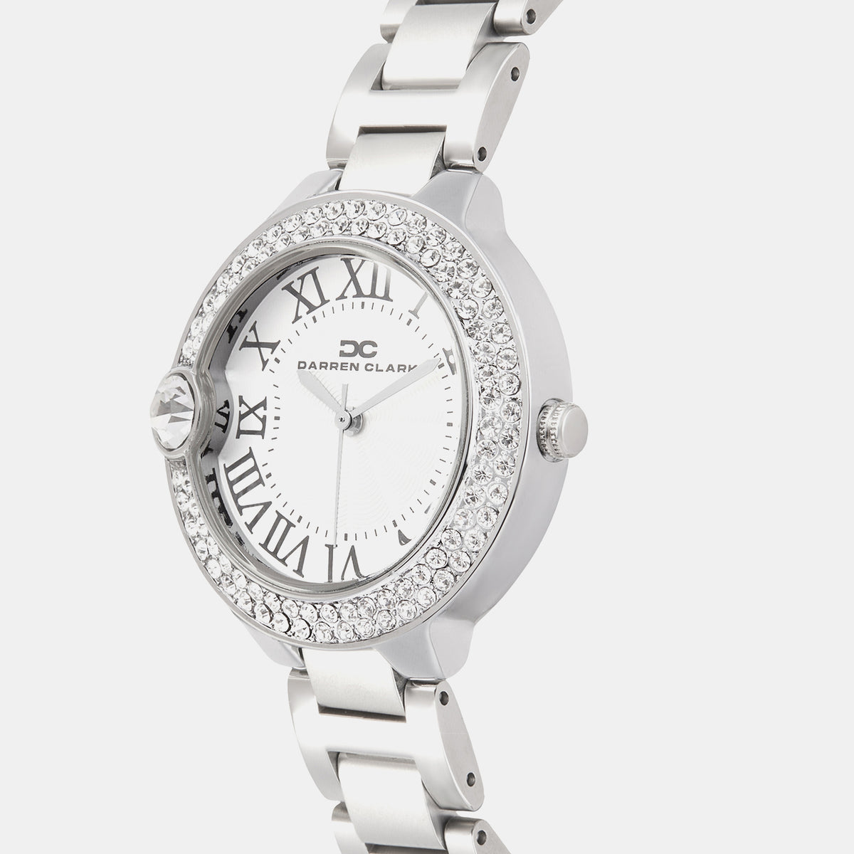 Women Quartz Silver Dial Analog Metal Watch 2017A-M0103