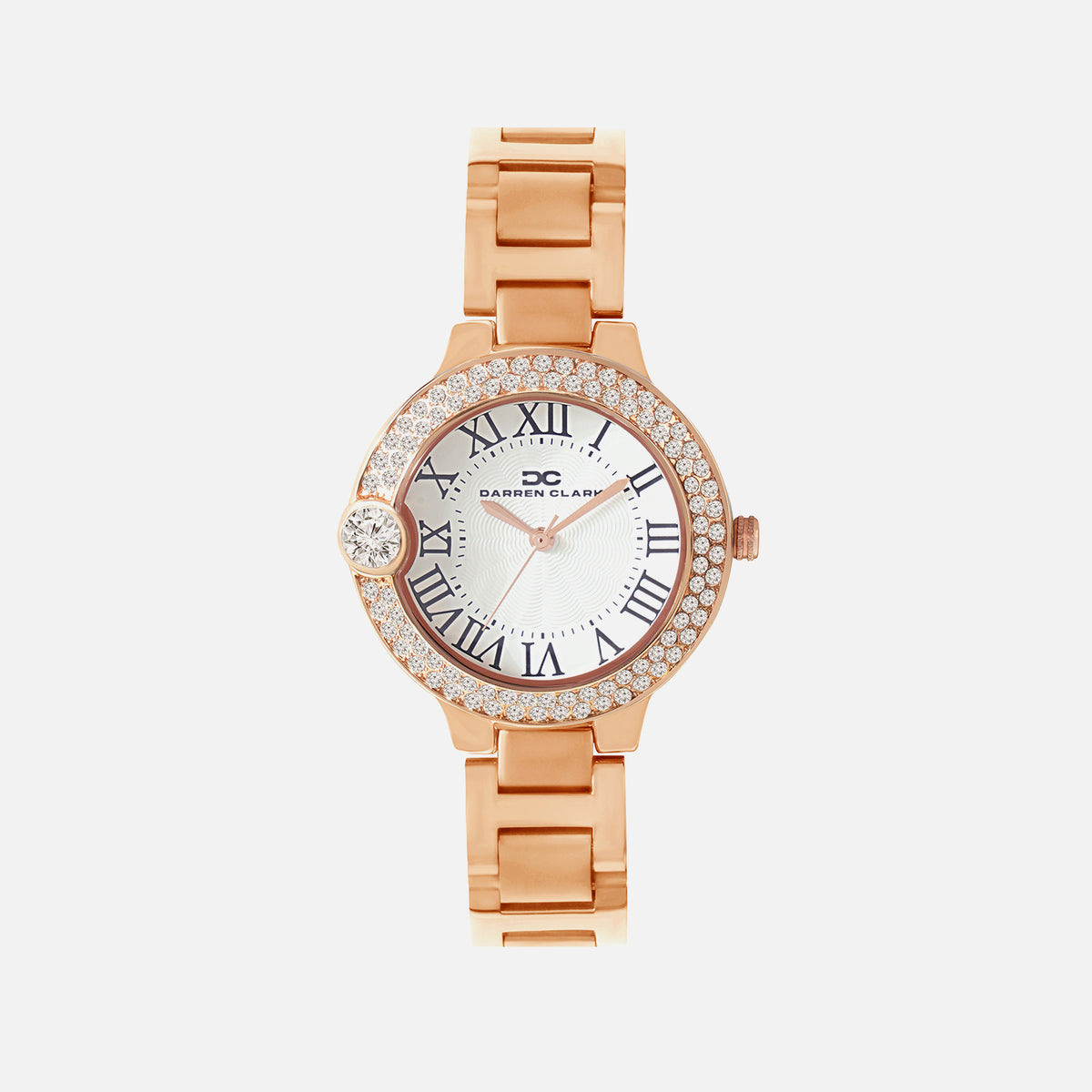 Women Quartz Silver Dial Analog Metal Watch 2017C-M0303