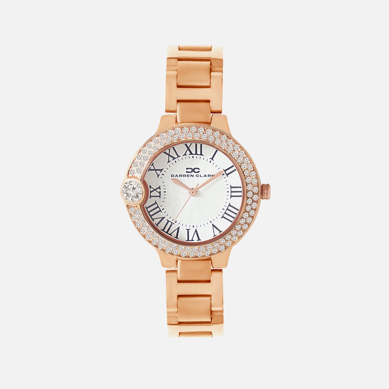 Women Quartz Silver Dial Analog Metal Watch 2017C-M0303