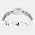 Women Quartz Silver Dial Analog Metal Watch 2017E-M1303