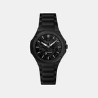 Ardent Men Automatic Black Dial Analog Stainless Steel Watch 202K489