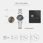 Women Quartz Mother Of Pearl Dial Analog Stainless Steel Watch 20335.41.07BK