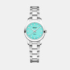Atlantic Women Quartz Turquoise Dial Analog Stainless Steel Watch 20335.41.91TQ-1