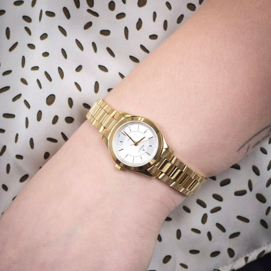 Women Quartz Silver Dial Analog Stainless Steel Watch 20335.45.21