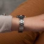 Seabase Women Quartz Silver Dial Analog Stainless Steel Watch 20348.41.21