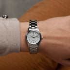 Seabase Women Quartz Silver Dial Analog Stainless Steel Watch 20348.41.21