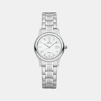 Seabase Women Quartz Silver Dial Analog Stainless Steel Watch 20348.41.21