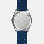Bora Unisex Quartz Silver Dial Analog Rubber Watch 207K126