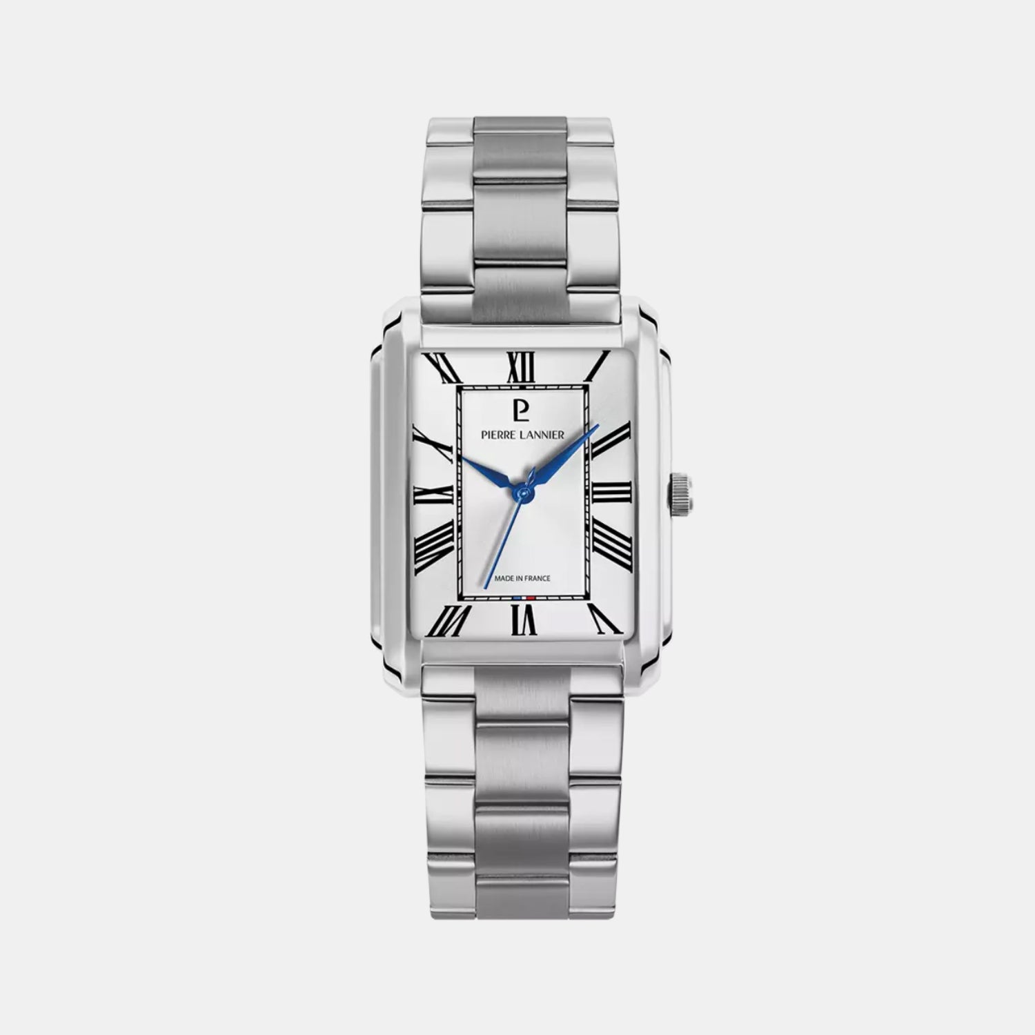 Empire Men Quartz Silver Dial Analog Stainless Steel Watch 213F121