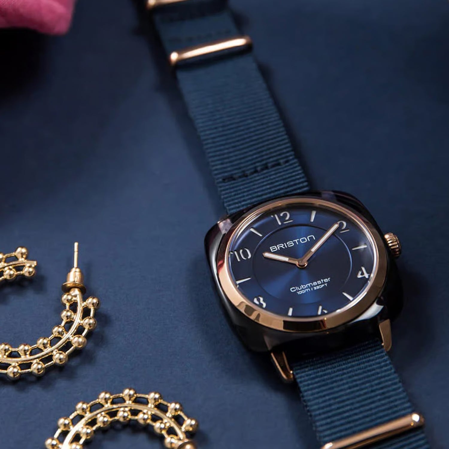 Women Quartz Ice Blue Dial Analog NATO Watch 21536.PRA.UB.25.NIB