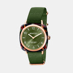 Briston Clubmaster Chic Women Quartz Olive Green Dial Analog Nato Watch 21536.PRA.UG.26.NOL-1