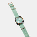 Clubmaster Chic Women Quartz Green Dial Analog NATO Watch 21536.PRA.UGW.29.NGW