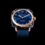 Clubmaster Chic Women Quartz Blue Dial Analog NATO Watch 21536.PRAUB.33.NMB