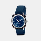 Women Quartz Midnight Blue Dial Analog Nato Watch 21536.SA.UB.33.NMB