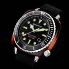 Briston Clubmaster Diver Men Automatic Black Dial Analog Nato Watch 21644.SA.T.1.NB-2