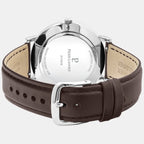 Pierre Lannier Essential Men Quartz Blue Dial Analog Leather Watch 217G164-4