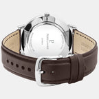 Pierre Lannier Essential Men Quartz Green Dial Analog Leather Watch 217G174-4