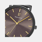 Essential Men Quartz Grey Dial Analog Mesh Watch 218F499