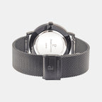 Essential Men Quartz Grey Dial Analog Mesh Watch 218F499