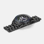 Rockshell Mark Iii Men Quartz Black Dial Chronograph Stainless Steel Watch 220837 45 85 50