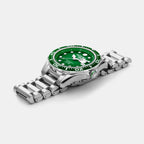 Rockshell Mark III Scuba Men Quartz Green Dial Analog Stainless Steel Watch 220858 41 75 50