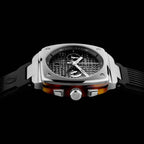 Streamliner Urban Men Quartz Black Dial Chronograph Rubber Watch 22142.S.T.1.RB