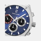 Copilote Men Quartz Blue Dial Chronograph Stainless Steel Watch 230F161
