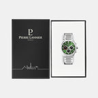 Copilote Men Quartz Green Dial Chronograph Stainless Steel Watch 230F171