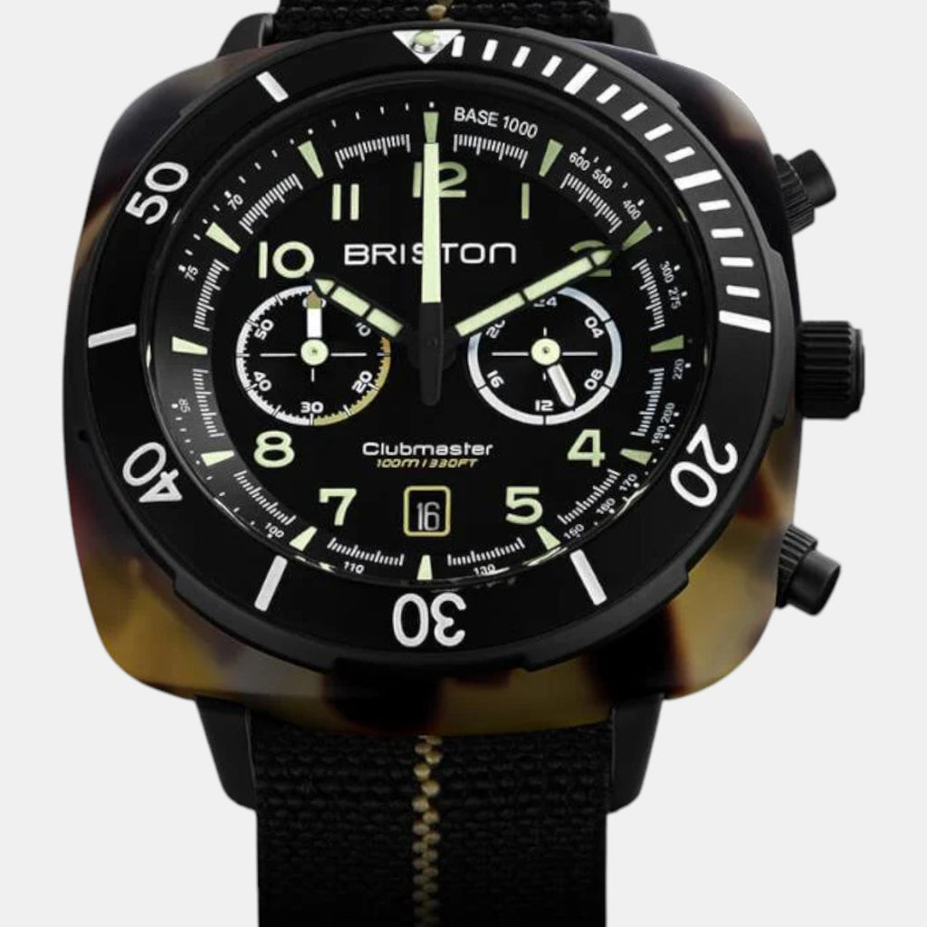 Briston Men Quartz Black Matt Dial Analog Nato Watch 23144.PBAM.TS.5.EBK-2