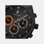 Copilote Men Quartz Black Dial Chronograph Stainless Steel Watch 231J439