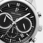 Pierre Lannier Monarck Men Quartz Black Dial Chronograph Stainless Steel Watch 233D131-3