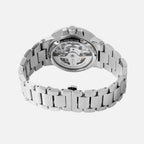 Men Automatic Silver Dial Multi-Function Stainless Steel Watch 234-M10401