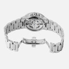 Men Automatic Silver Dial Multi-Function Stainless Steel Watch 234-M10401