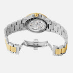 Men Automatic Gold Dial Multi-Function Stainless Steel Watch 234-M20304