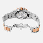 Men Automatic Gold Dial Multi-Function Stainless Steel Watch 234-M30305
