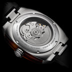 Men Automatic Blue Dial Analog Rubber Watch 23640.S.T.15.RNB