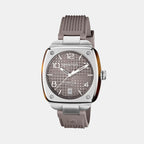 Briston Streamliner Urban Men Automatic Grey Taupe Dial Analog Rubber Watch 23640.S.T.30.RT-1