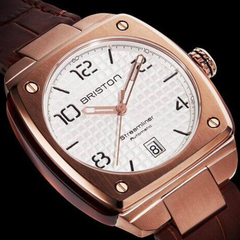 Briston Streamliner Urban Men Automatic White Dial Analog Leather Watch 23640.SPRG.T.2.LABR-2