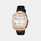 Streamliner Urban Men Automatic White Dial Analog Rubber Watch 23640.SPRG.T.2.RB