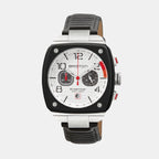 Briston Streamliner Urban Men Quartz White Dial Chronograph Stainless Steel Watch 24142.SA.B.2.LB-1