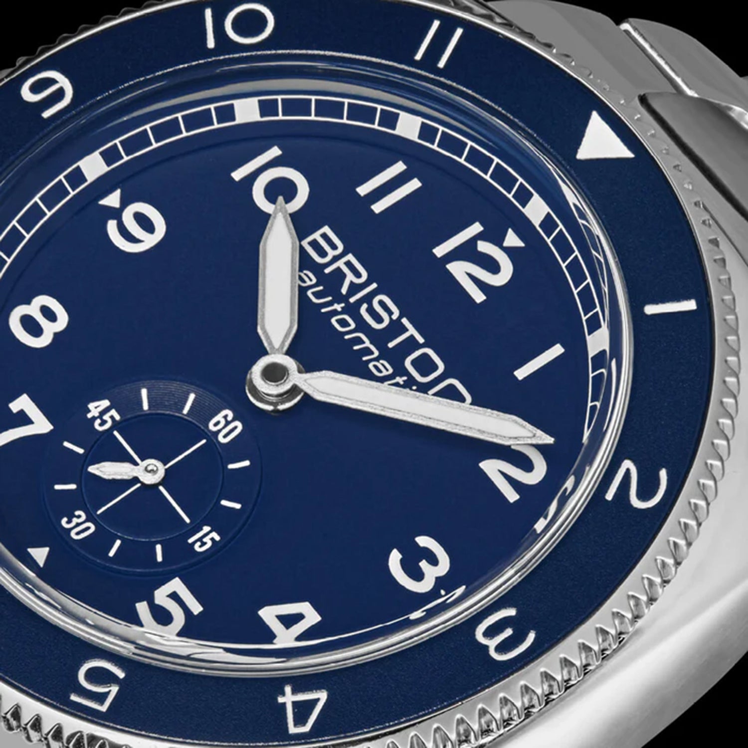 Clubmaster Legend Unisex Automatic Navy Dial Analog Rubber Watch 241639.PS.L.15.FNB