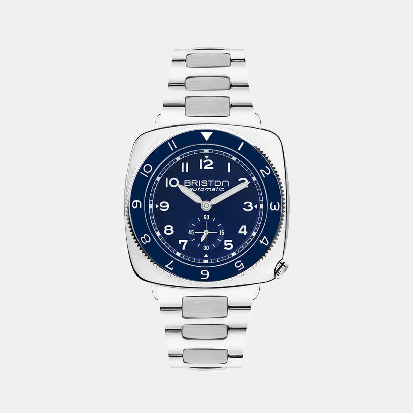 Briston Clubmaster Legend Men Automatic Navy Blue Dial Analog Stainless Steel Watch 241639.PS.L.15.SB-1