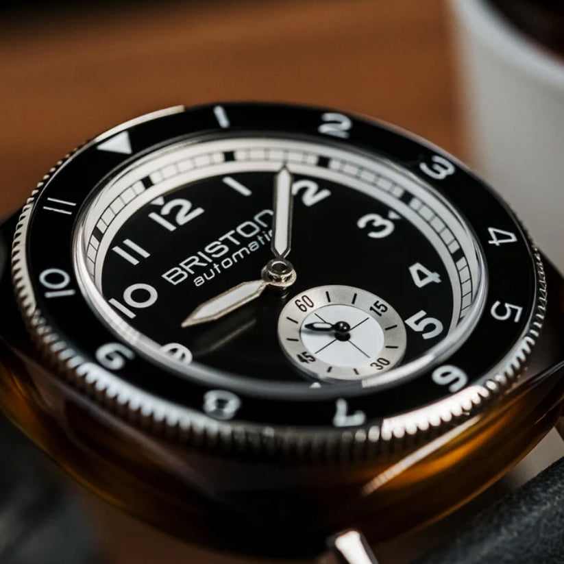 Briston Clubmaster Legend Men Automatic Black Dial Analog Leather Watch 241639.SA.T.1W.CH-3